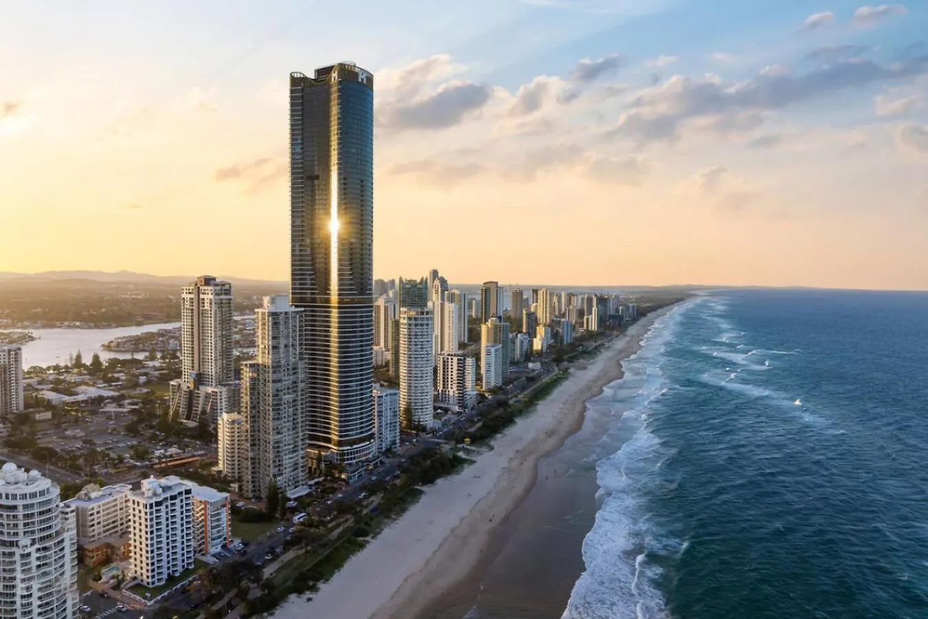 Apartmán The Paradise - Beachfront Lux Best Ocean View 2Br With Infinity Pool Gold Coast